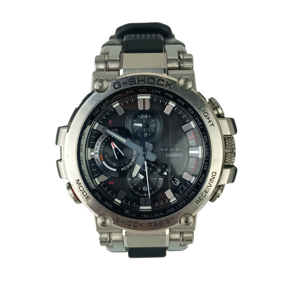 CASIO G-SHOCK MT-G MTG-B1000 Series MTG-B1000-1AJF Watch, Silver/Black, Stain...